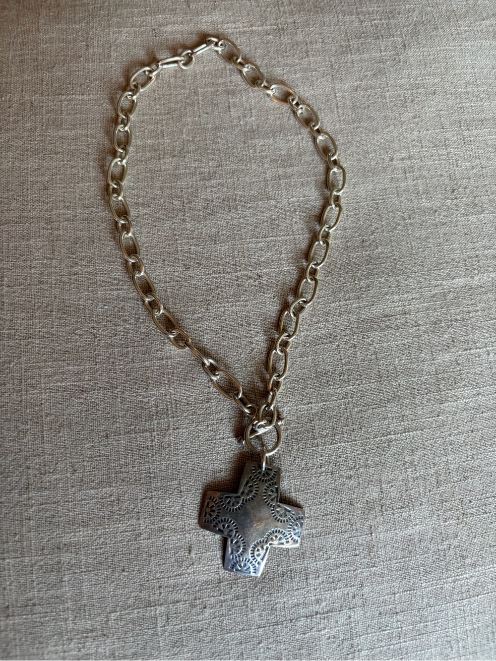 Silpada Virtuosity Cross Necklace